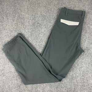Rhone Gray Commuter Pants 28T Gray Classic‎ Lightweight Travel Trousers Men's